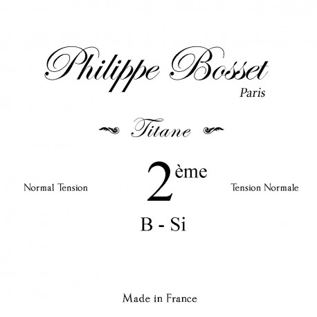 Corde détail nylon titane Si 2