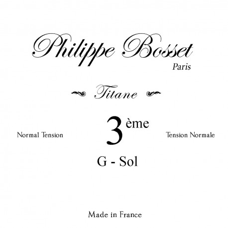 Corde détail nylon titane Sol 3